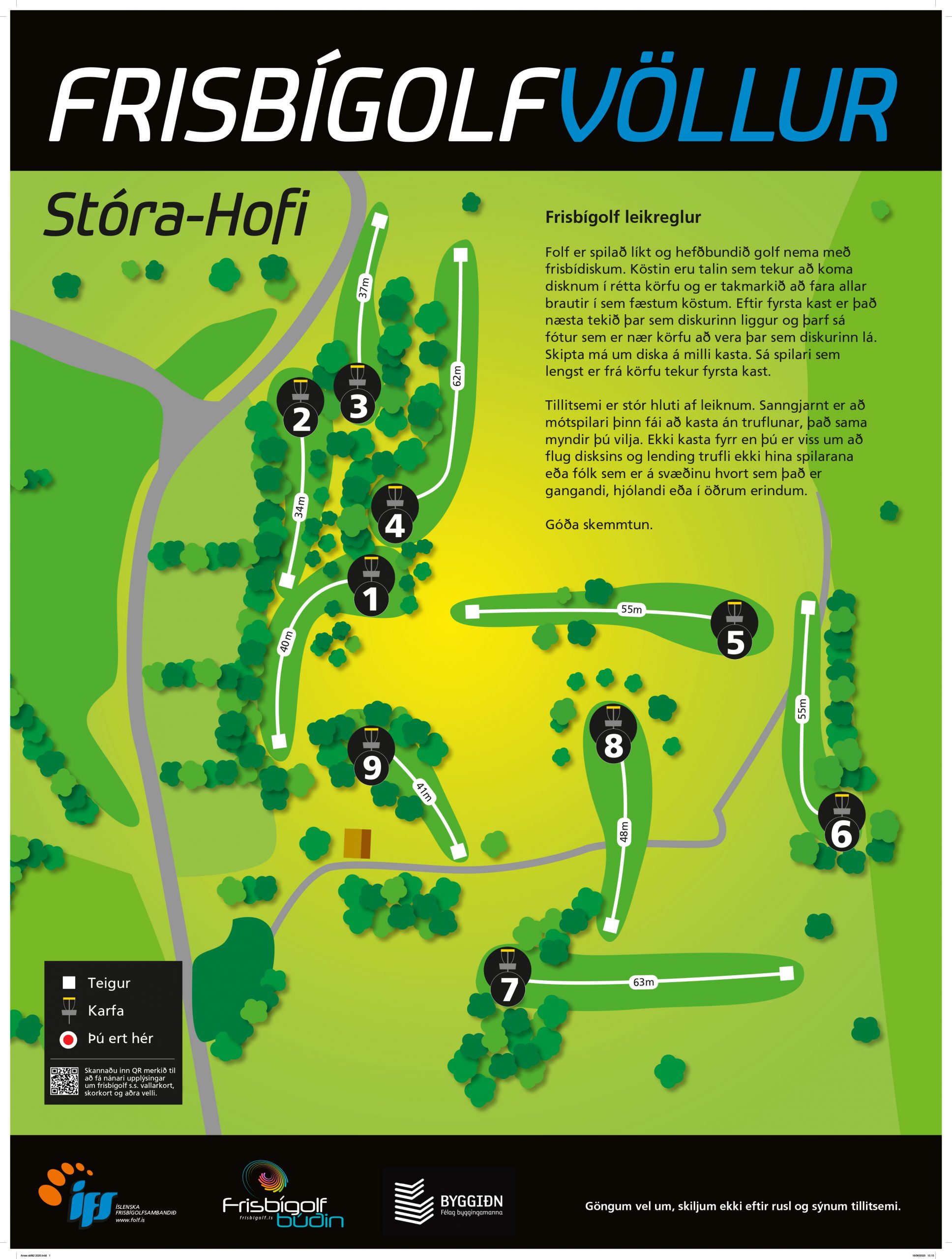 Vallarkort - Árnes - Stóra Hof