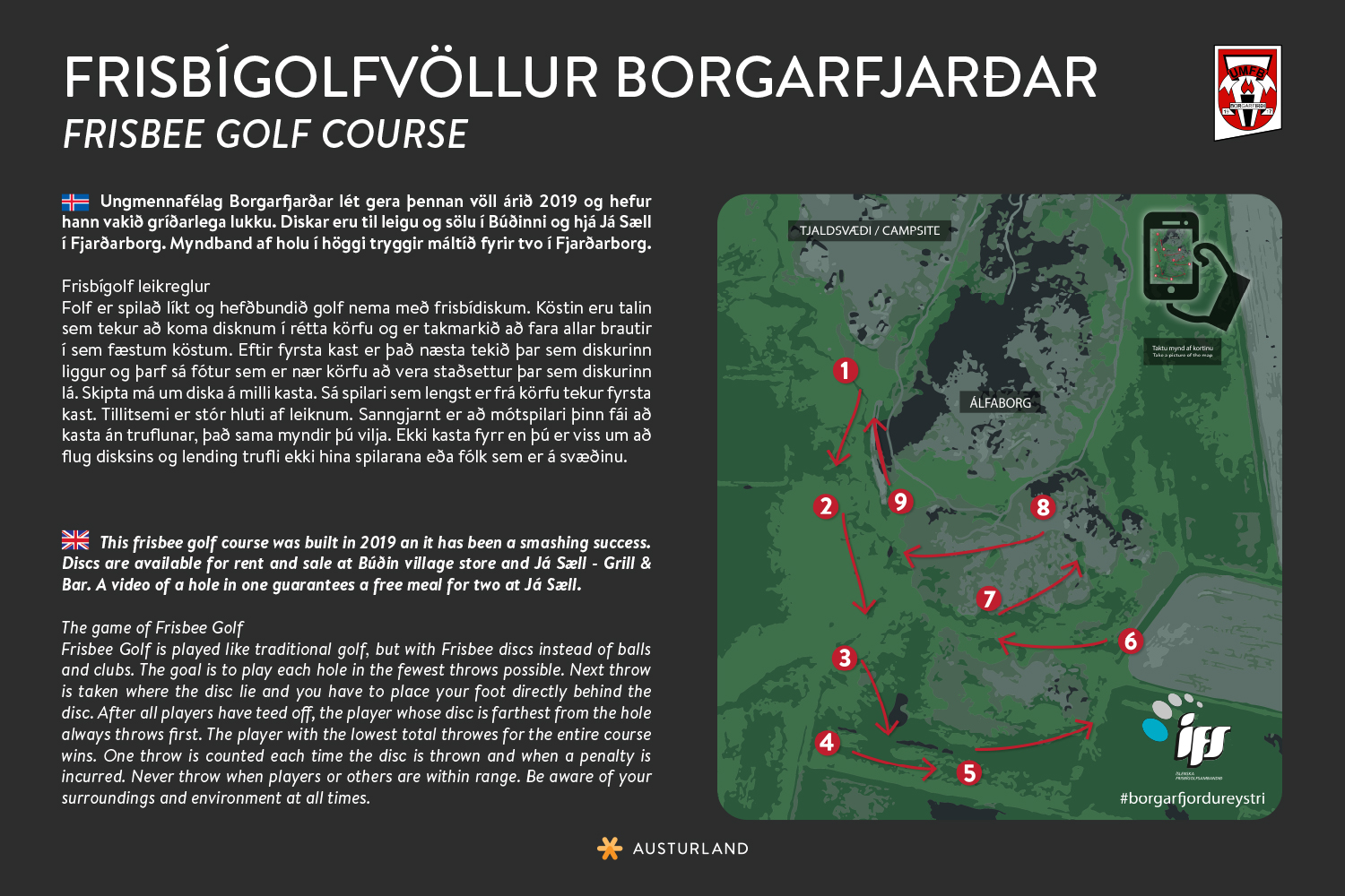 Vallarkort - Borgarfjörður Eystri