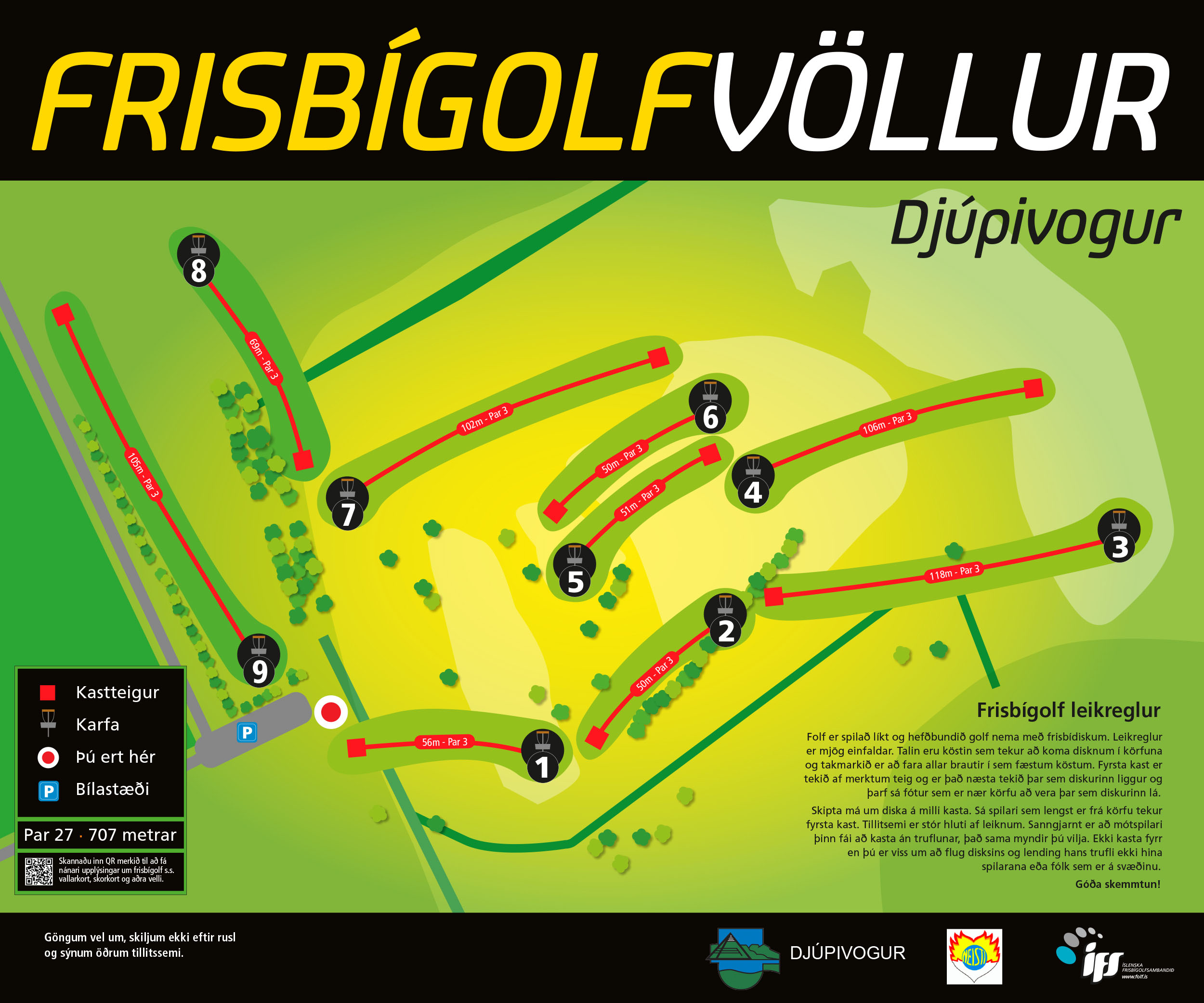 Vallarkort - Djúpavogur