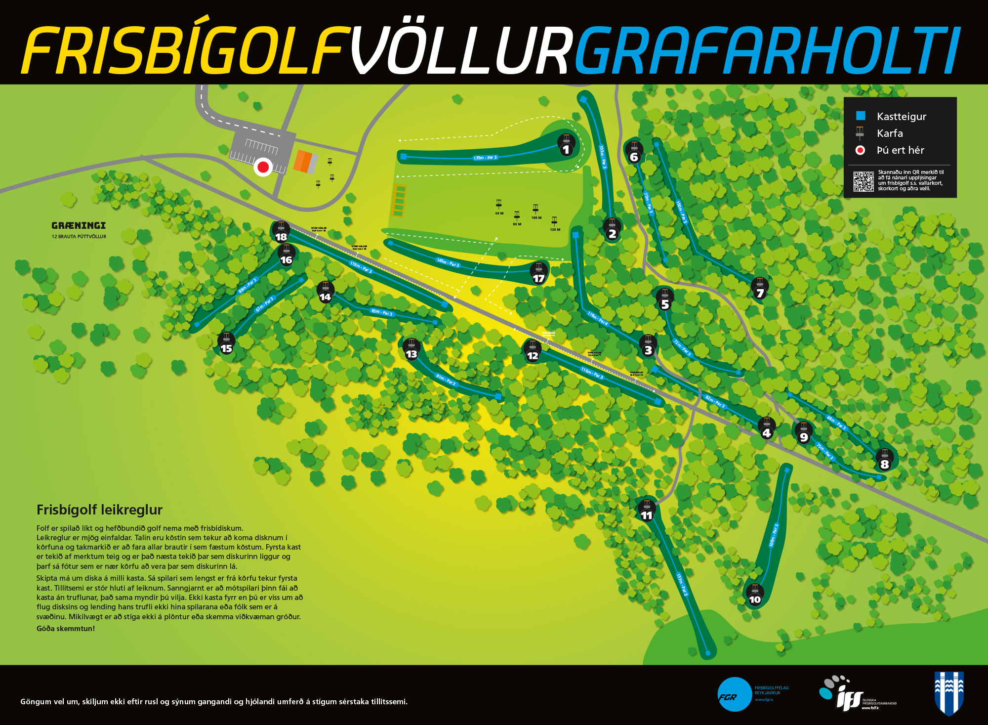 Vallarkort - Grafarholtsvöllur