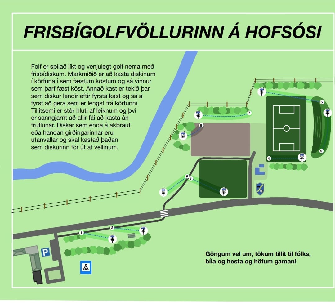 Vallarkort - Hofsós