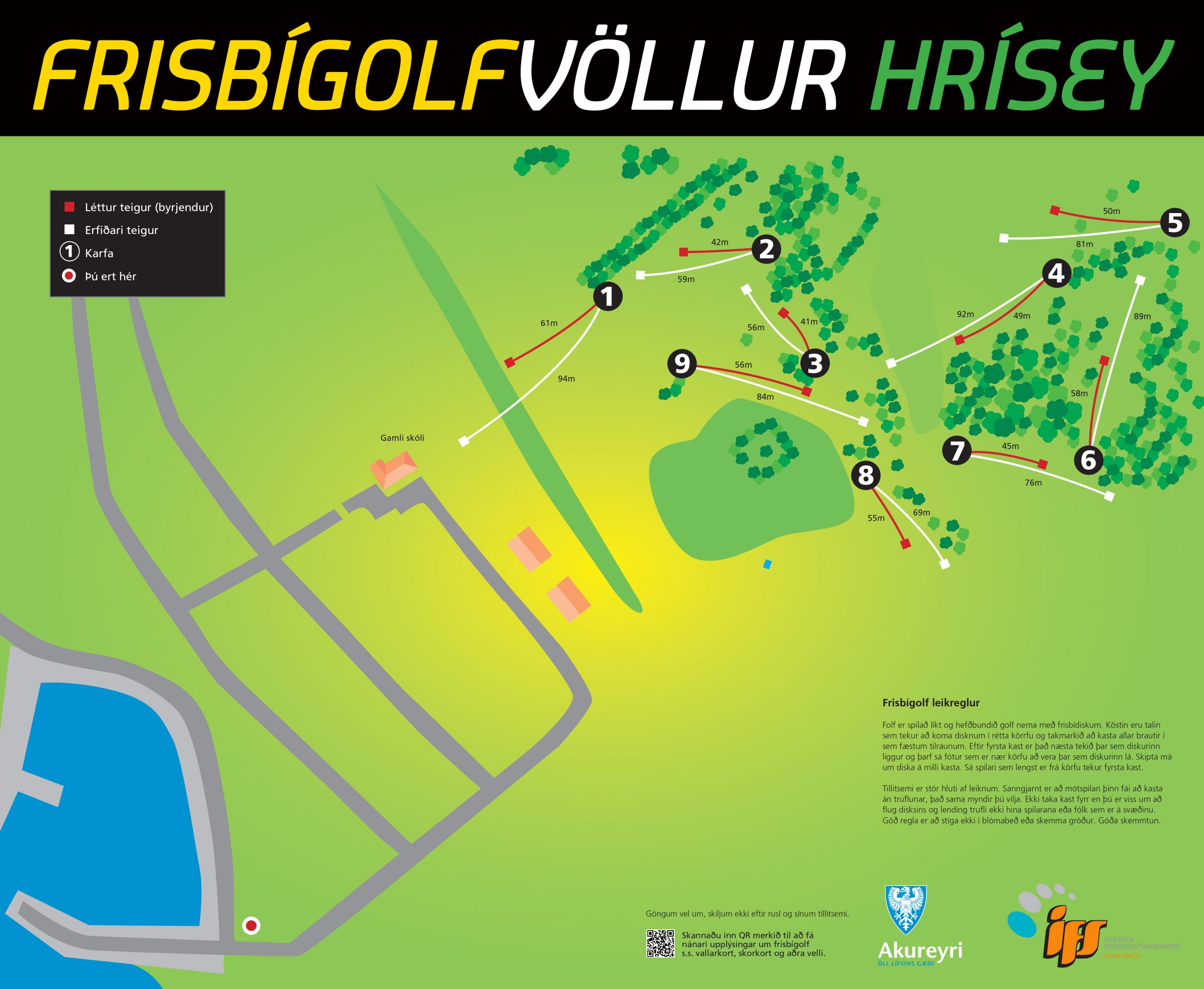 Vallarkort - Hrísey