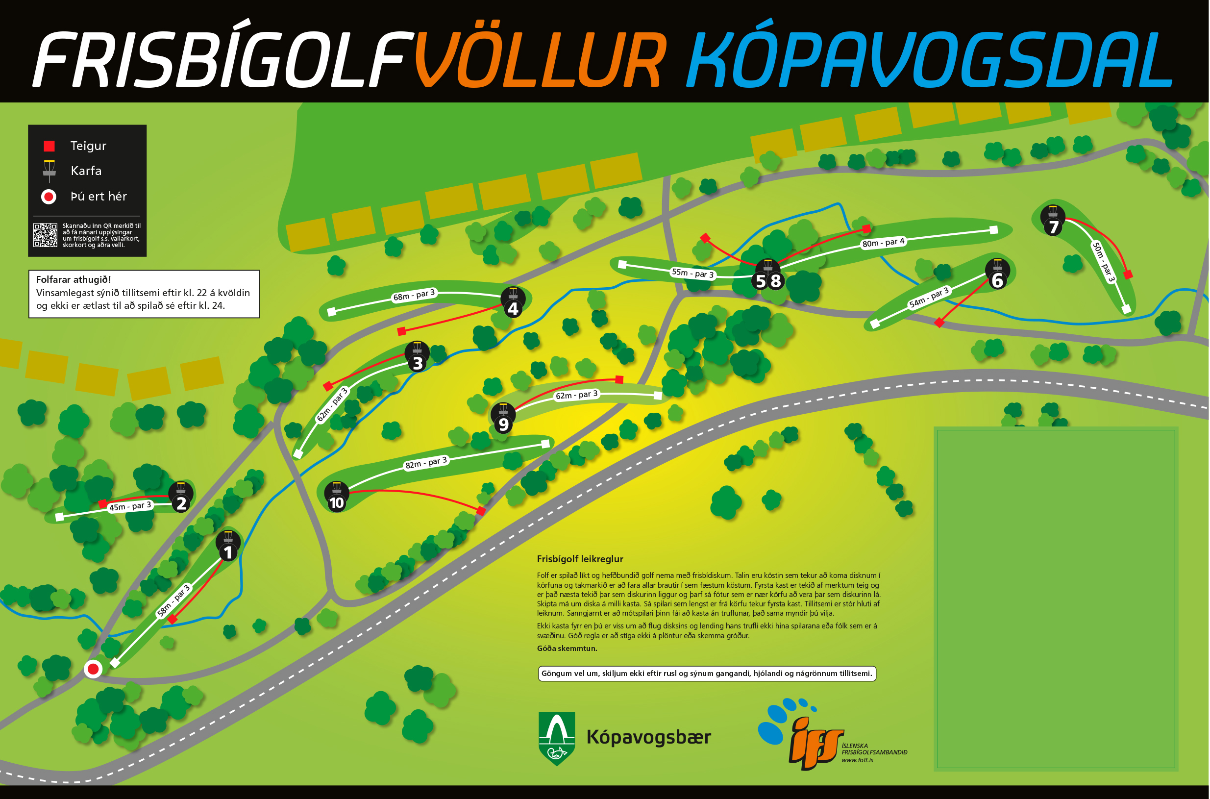 Vallarkort - Kópavogur - Dalvegur