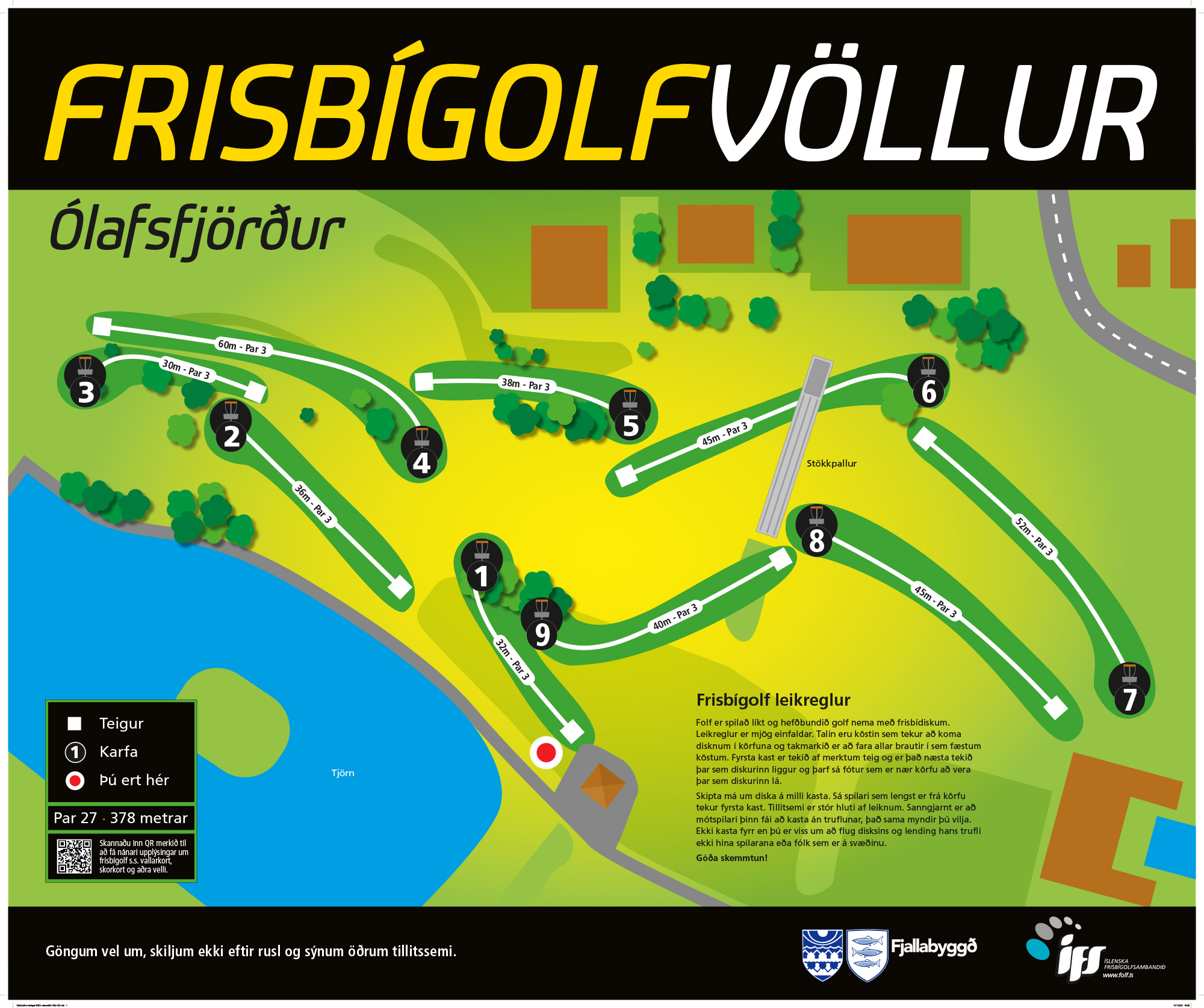 Vallarkort - Ólafsfjörður