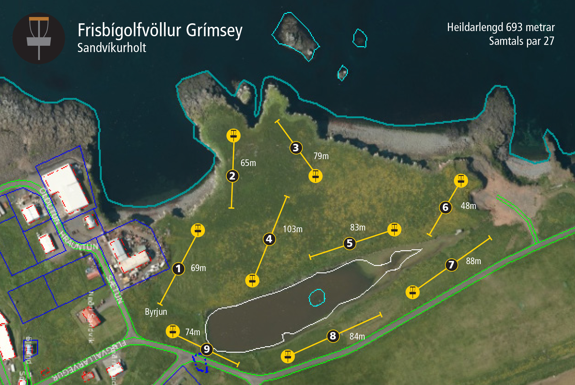 Vallarkort - Grímsey