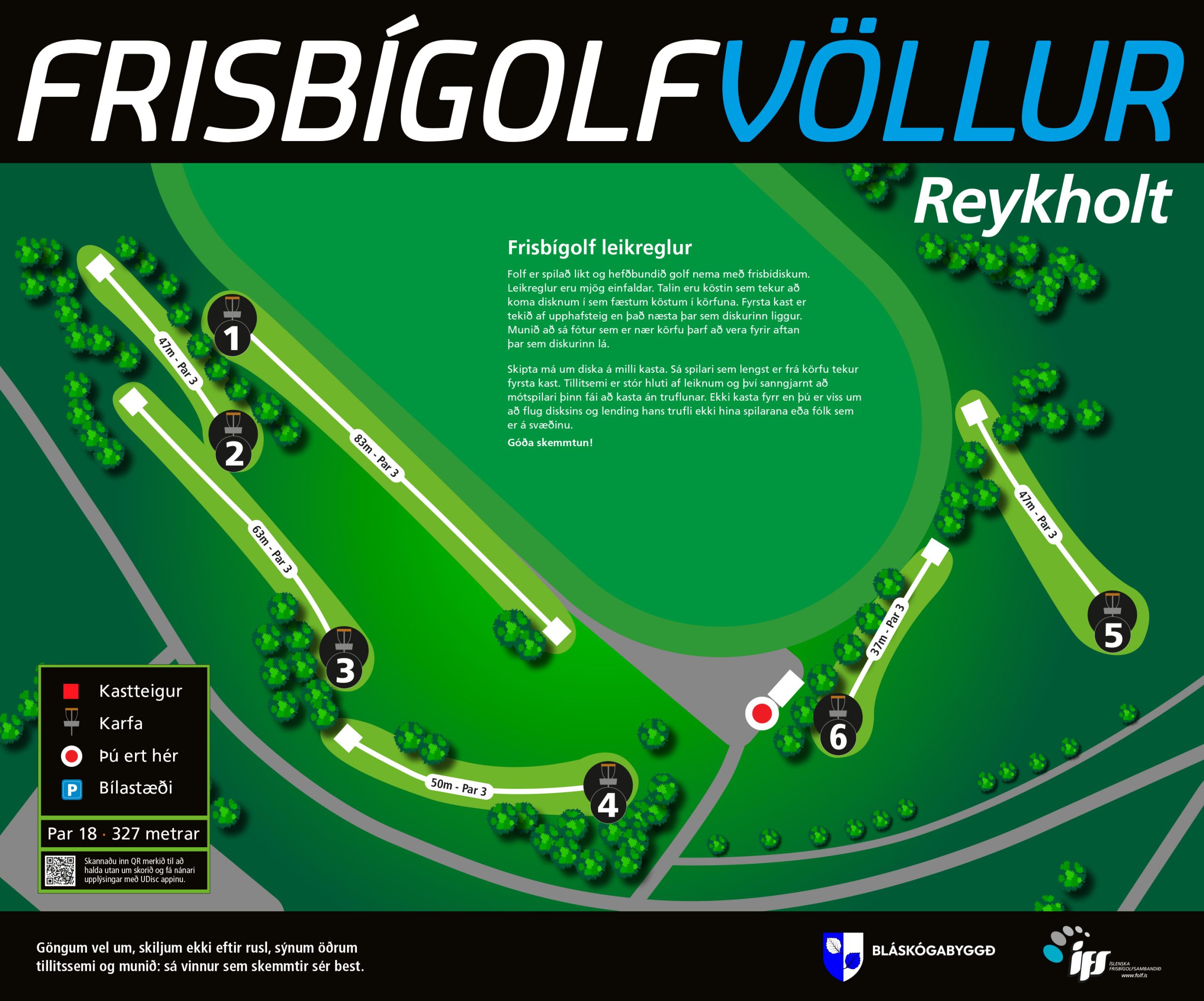 Vallarkort - Reykholt