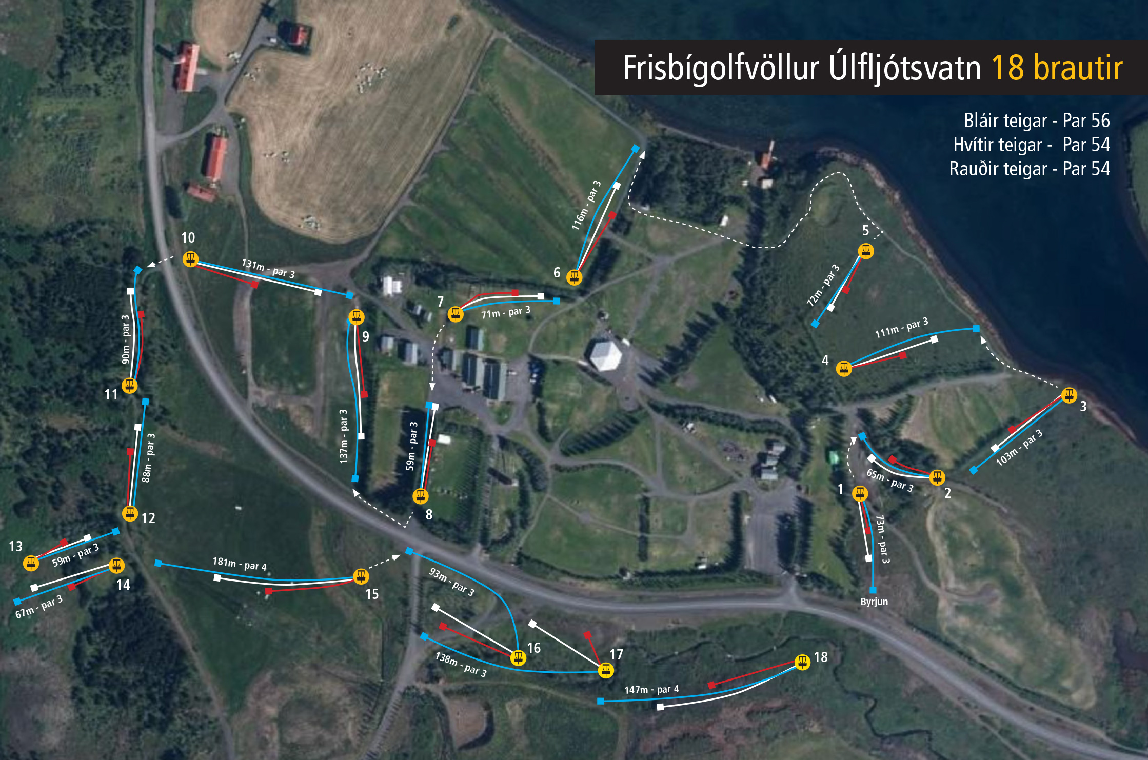Vallarkort - Úlfljótsvatn